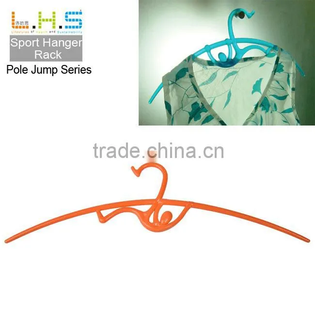 Plastic recyled vics hanger fancy clothes hanger