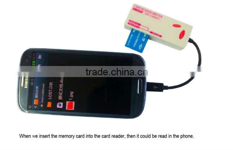 usb OTG Moblie smart Card Reader