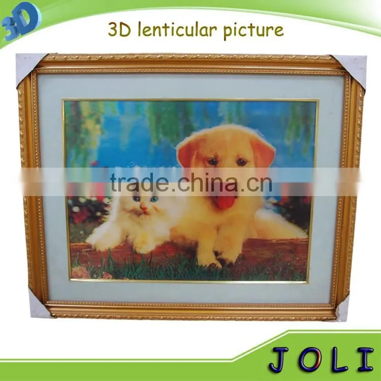 hot sale 3d flip pictures 3d lenticular picture,3D changing picture
