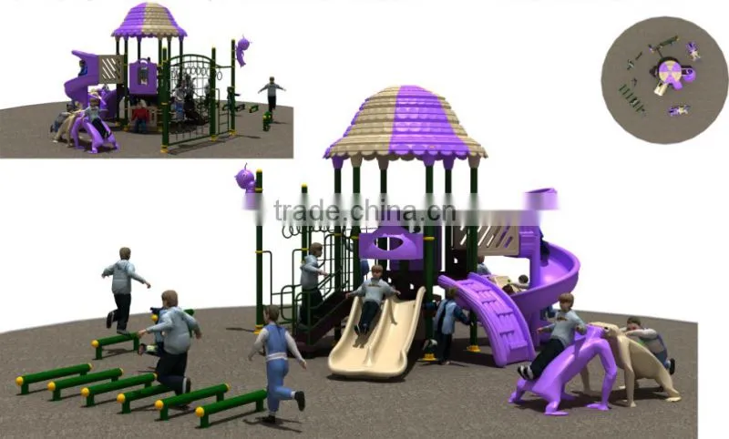 Commercial Outdoor Kids Playground Playsets