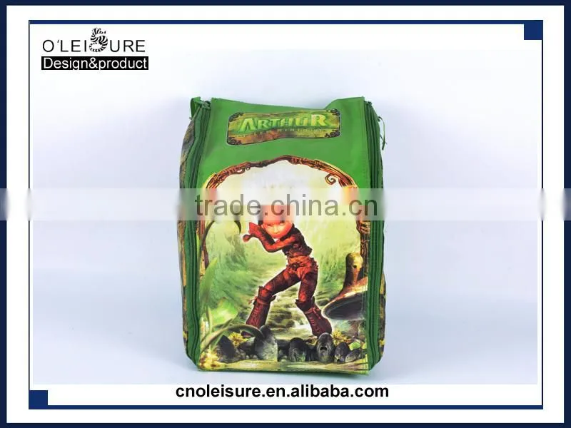 China supplier backpack can be foldable school backpack lunch bag