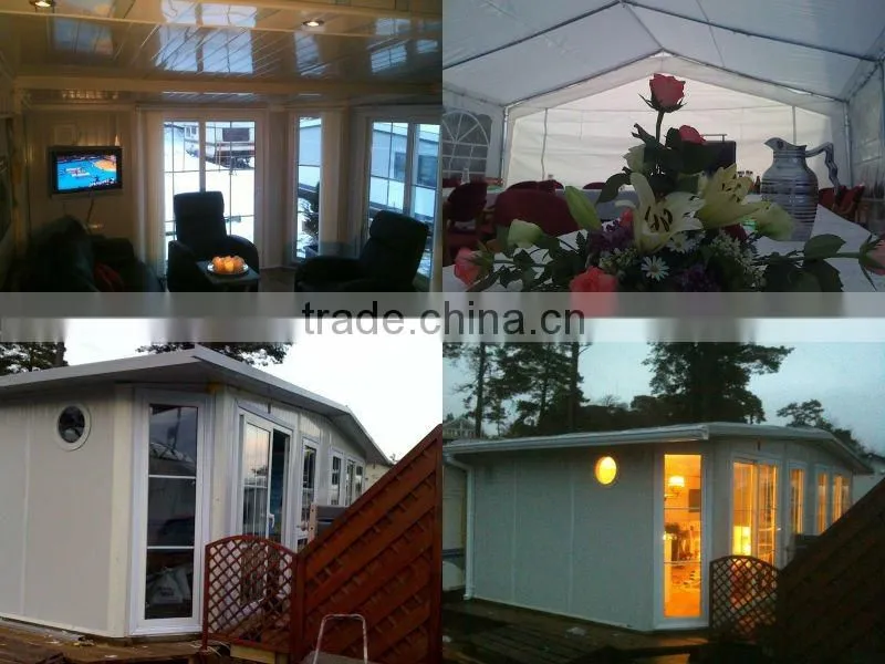 expandable caravan--prefab hut