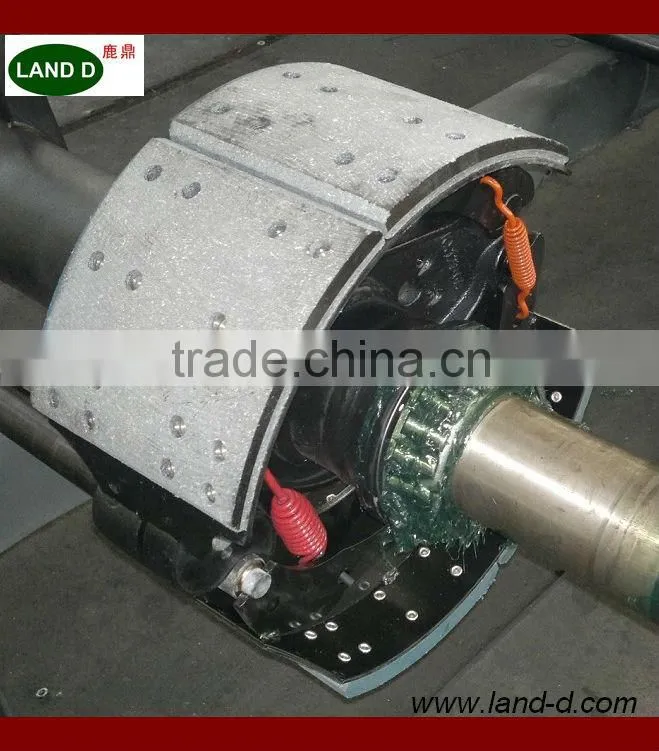 Hot Sale Semi Trailer Axle Parts Brake Lining Truck Spare Parts
