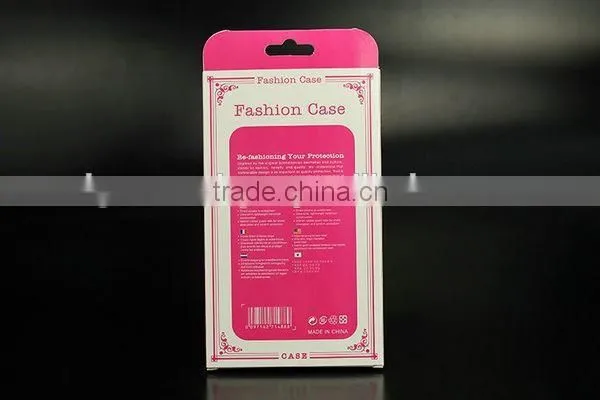 New customized Design Luxury Cardboard Cell Phone Case Packaging With PVC Window