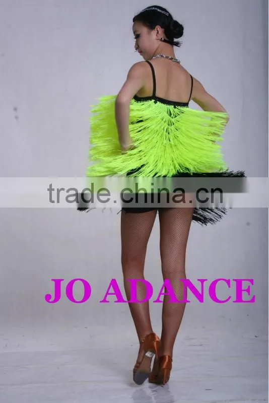 Latin dance dress dance competition dress Latin dance skirt Tights