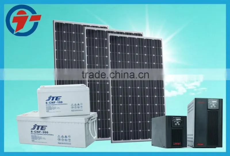 high efficiency & hot sale 3kW solar power system for home generation