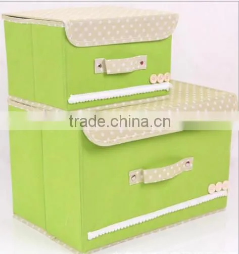 2015 Green Foldable Storage Box