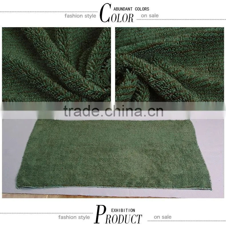 Microfiber twist mop cloth with material 80%polyester 20%polyamide