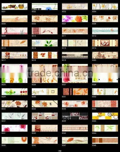 rustic border tile