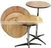 6FT Plywood Folding Round Table Used Party Rental Furniture For Sale