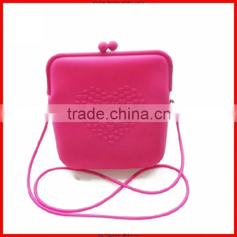 Chinese manufacturer silicone tote bag silicone stylish woman shoulder bag