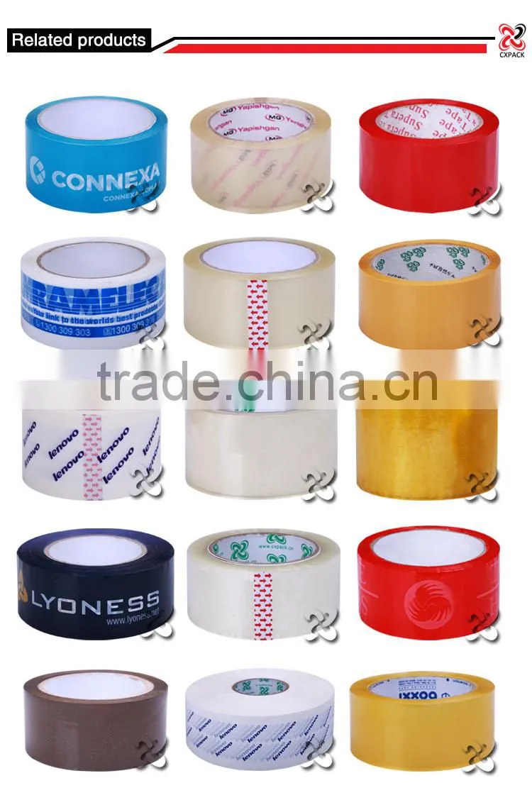 Top Selling Products Black Design Printed Packaging Tape Manufactory