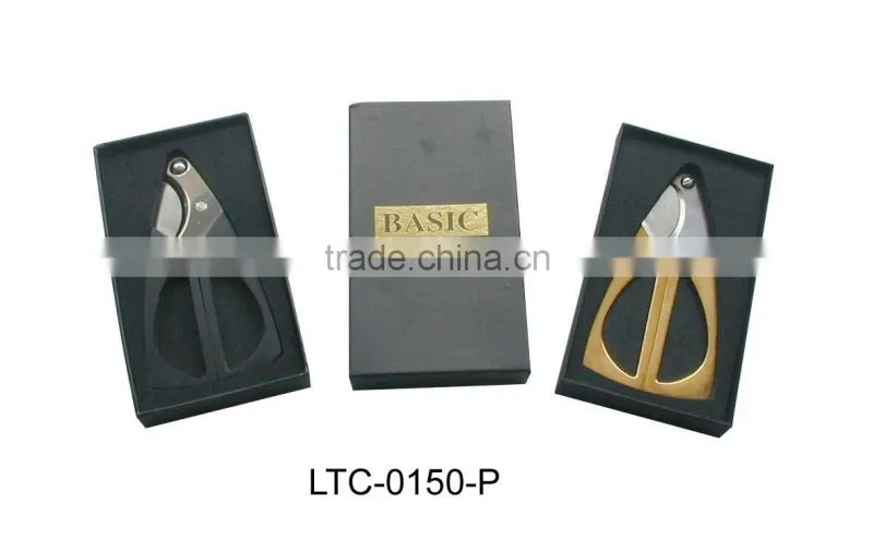 Premium quality Stainless steel Cigar cutter/scissors