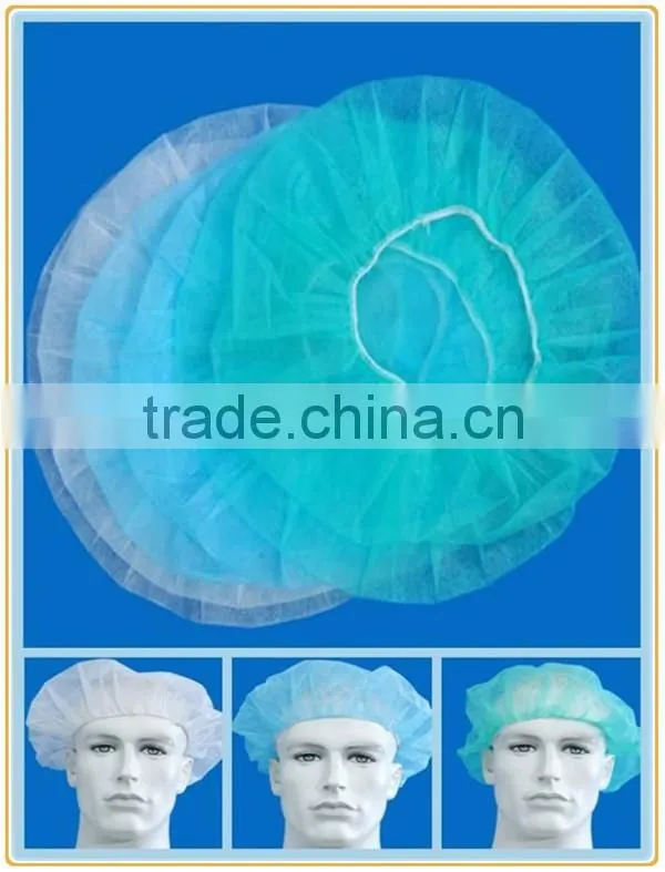 Cleanroom Disposable Unisex Non Woven round Cap
