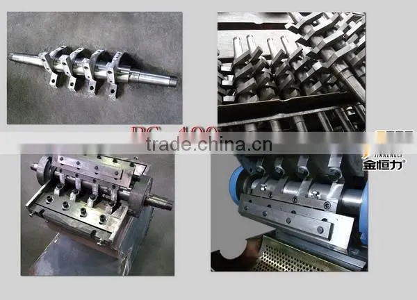 Low price economic small plastic crushing machine small crusher PC400