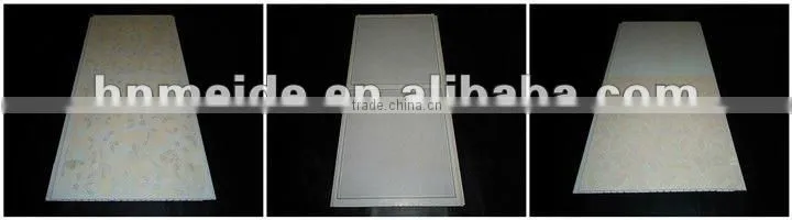 high glossy wood grain wall panel