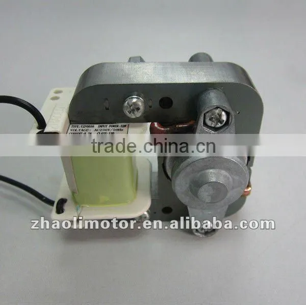 Asychronous motor Small electric motors High torque low rpm electric motor Shaded Pole Motor YJ62-14: VDE/UL/CE/CUL/CCC