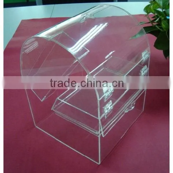Low price Cheapest acrylic hinged candy box