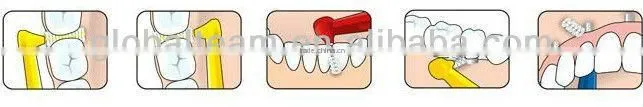L Shape Adult Dental Disposable Interdental Brush
