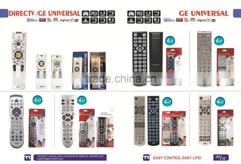 4-in-1 LEARNING REMOTE CONTROL