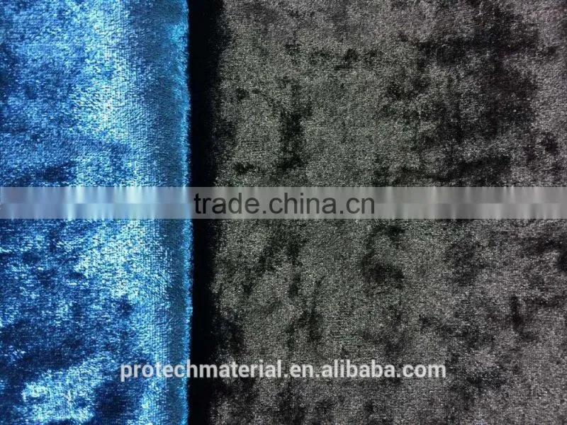 100% polyester sofa fabric ice velvet