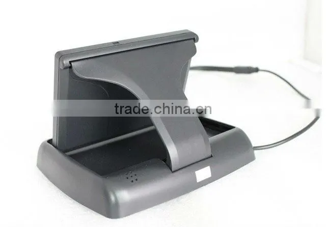 Good price 4.3 inch car lcd monitor reverse/ foldable monitor