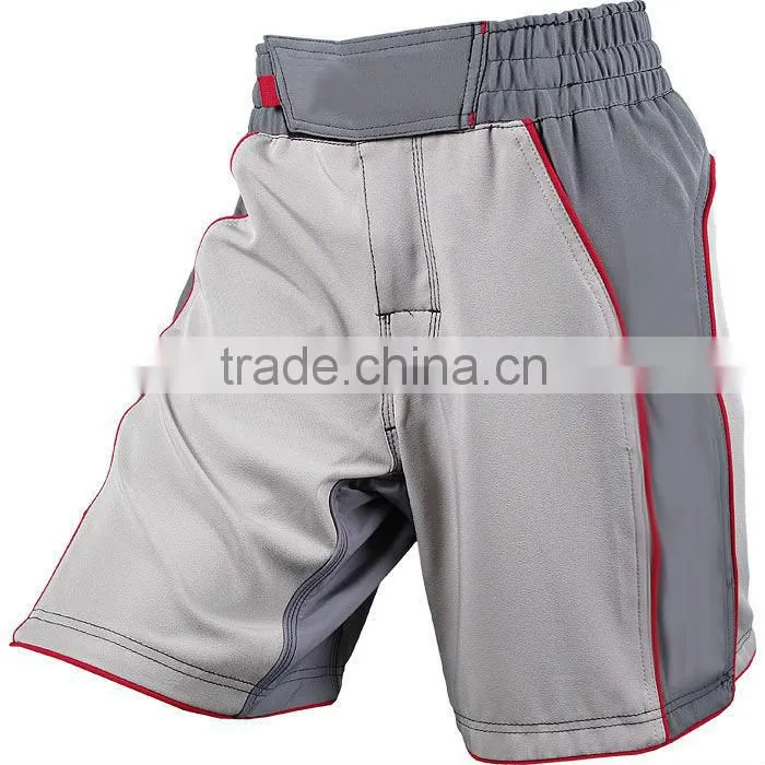 men microfiber fashion full print mma shorts