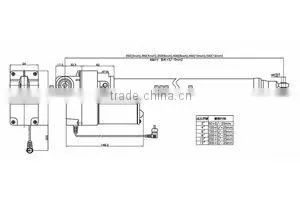 Car Actuator, Linear Actautor for car, LAD linear actuator