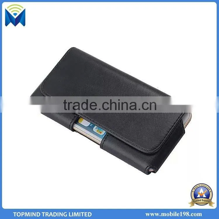 Two Size Belt Bag Leather Case for iPhone 6 6 Plus, Waist Bag Wallet Phone Case