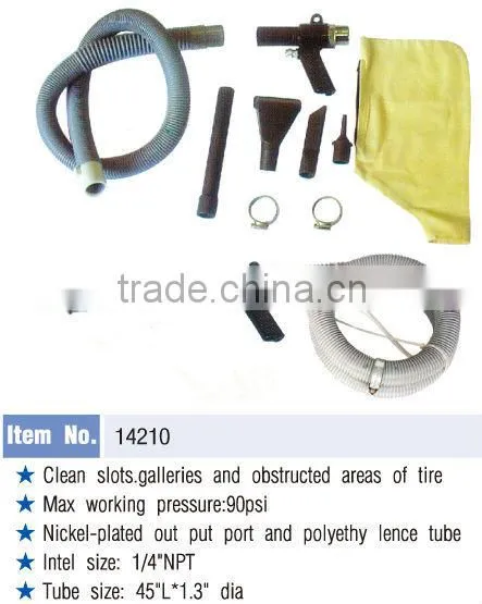 Air Vacuum And Blow Gun Kit