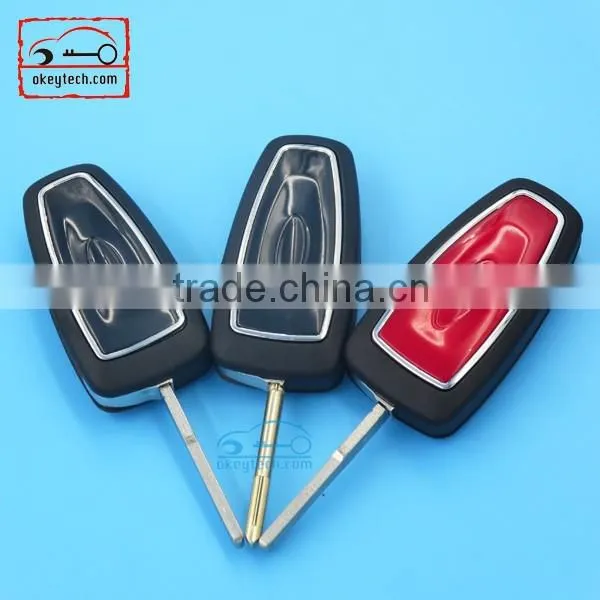 High quality Ford fous remote flip key shell blank ford remote key fobs