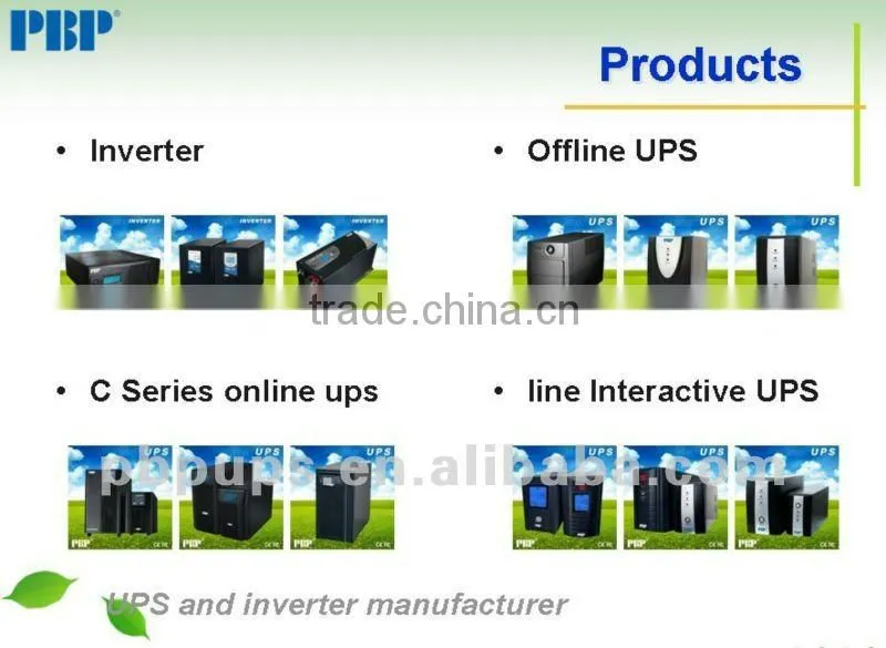 must solar 0.8 power factor ,high frequency online tower 1k-3k ups, LED/LCD display selectable