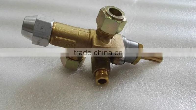 Hot sale industrial brass thermocouple gas detector with shut-off valve with pilot igniter
