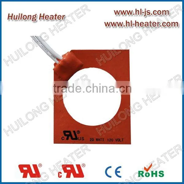 Silicone heater for automatic car washer