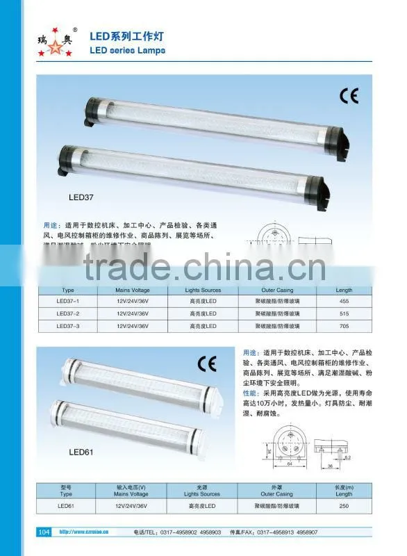 RUIAO CNC LED superior quality work light
