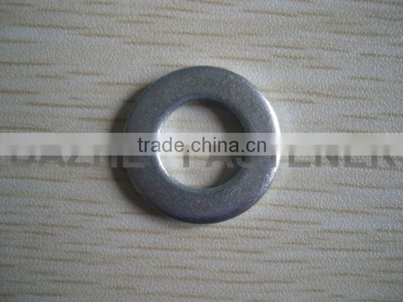DIN125 round flat washers zinc plated