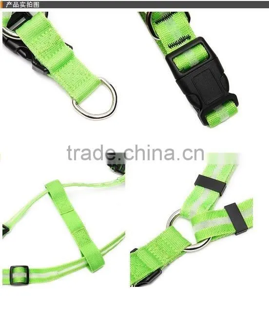 Nylon material reflective Dog Leashes