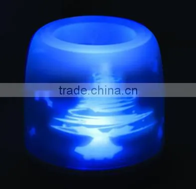 Christmas ornament plastic led candle