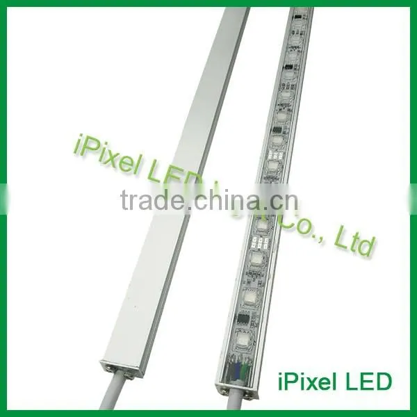 Addressable ws2811 led rigid bar 12v dmx addressable 60 leds/m 5050 smd rgb rigid