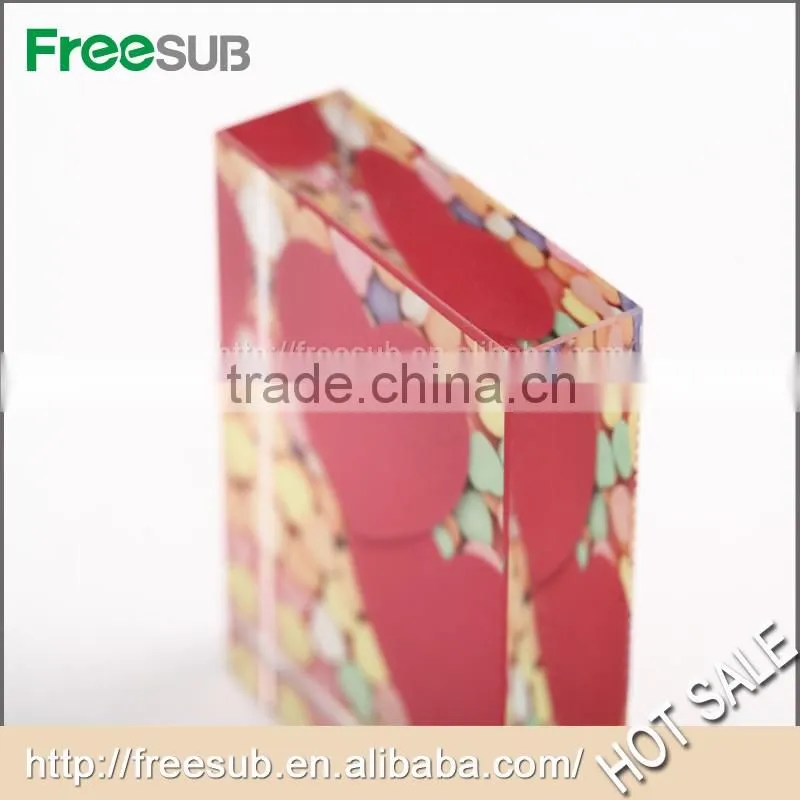 New Funny Curved Crystal Cube Glass Photo Frame