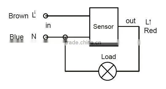 2012 New infrared motion sensor LX28A