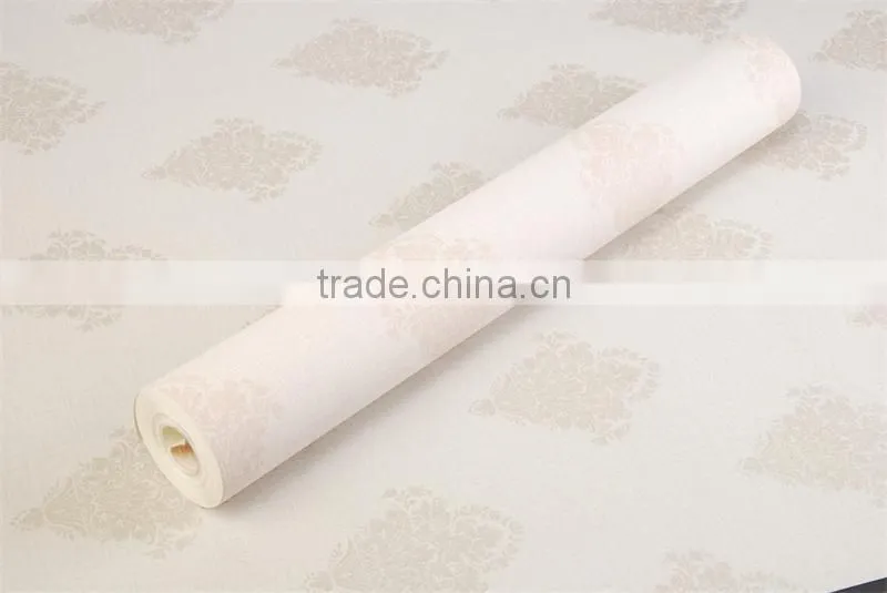 matte wallpaper european style wall paper for home/hotel /commerce/entertaiment