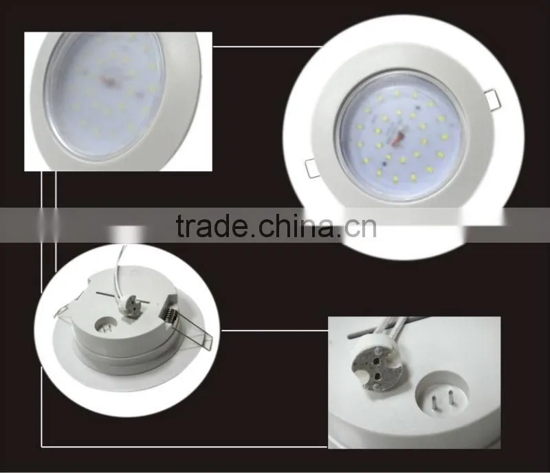 recessed abs 5w led ceiling light for office decoration