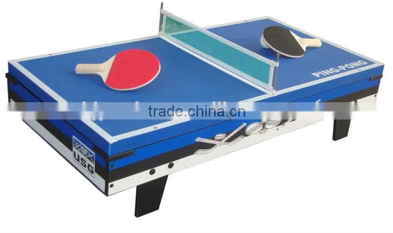 4 in 1 multi games table. Snooker table, table tennis table, push hockey table, soccer table.