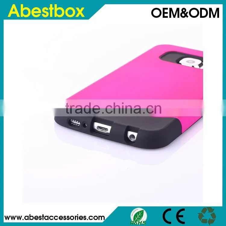 Cobblestone Design TPU+PC Hard Case Shockproof Protective cover cases For Samsung Galaxy S6 G920 Mobile Phone