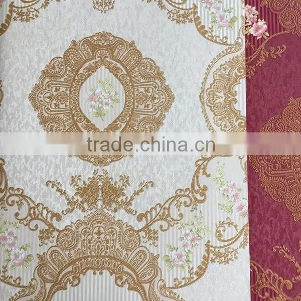 new design PVC wallpaper with beautiful design