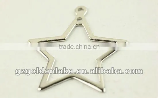 Sterling Silver Pentagram Pendants Fashion Pendants