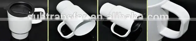 3D Grad A blank Polymer travel mug for sublimation printing