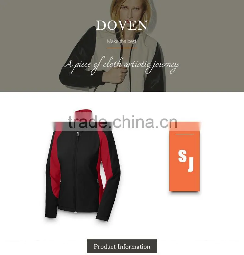 custom Polyester/Nylon/cotton embroidered jacket
