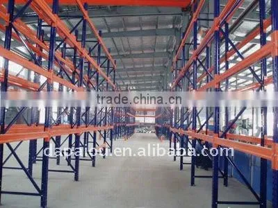 Drive-in pallet racking systems warehouse